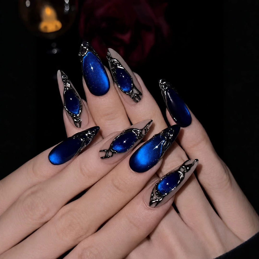 Artistic Illuminating Nail Enhancements Stornfield