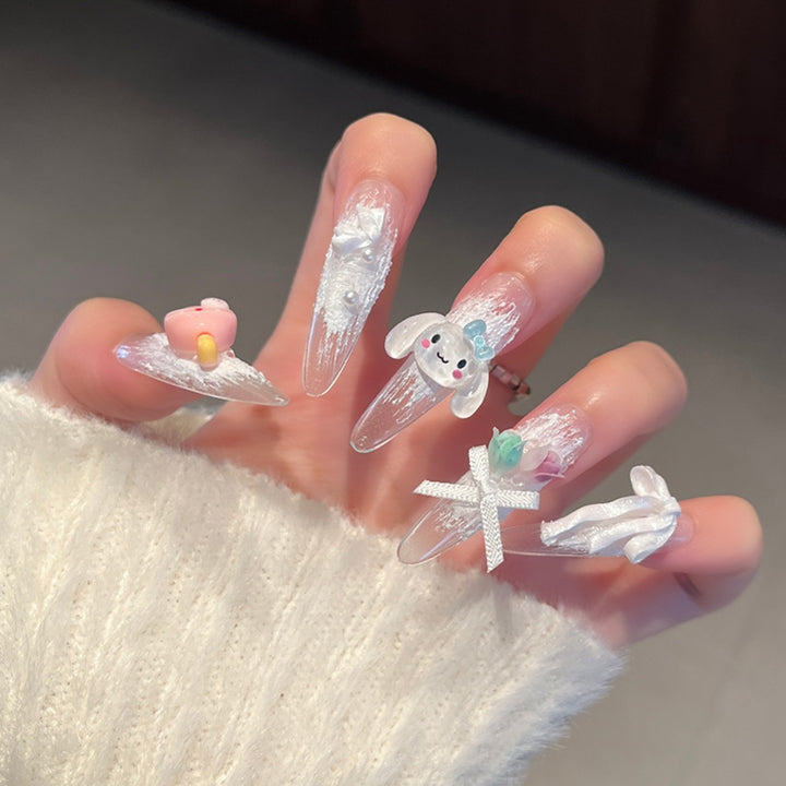 Stylish Stiletto Press-On Nail Extensions Stornfield