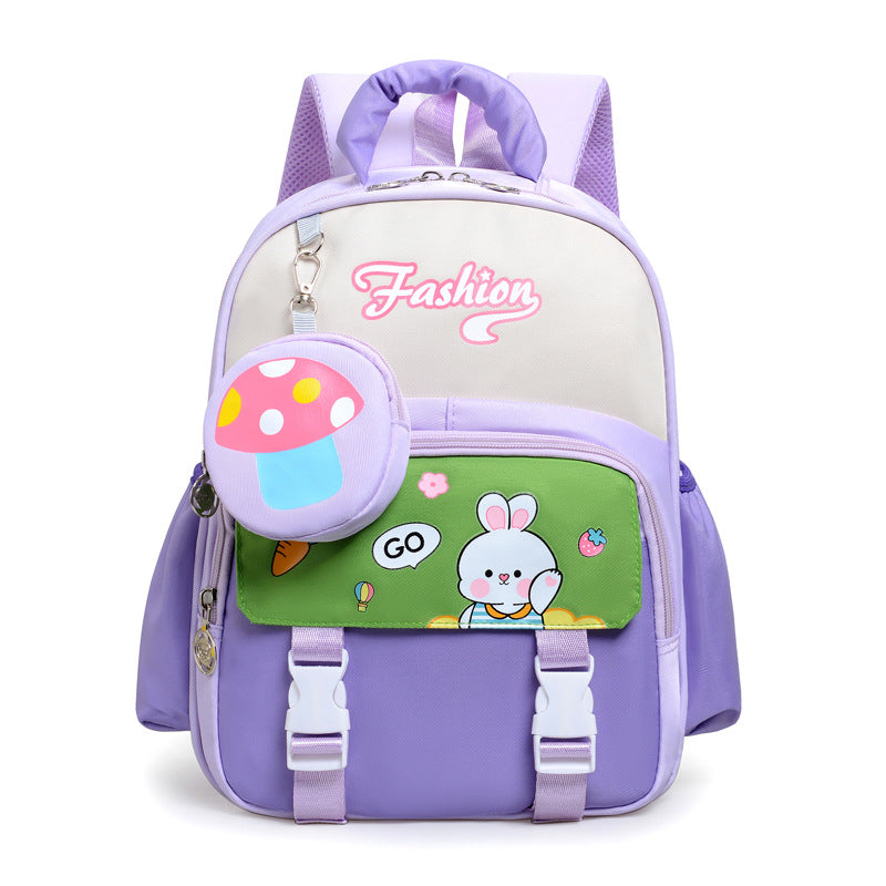 Playful Cartoon-Themed School Backpack Stornfield