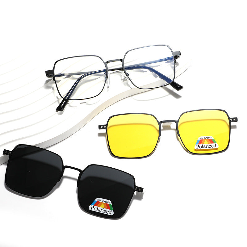 Women's versatile, fashionable sunglasses with interchangeable polarizing lenses Stornfield