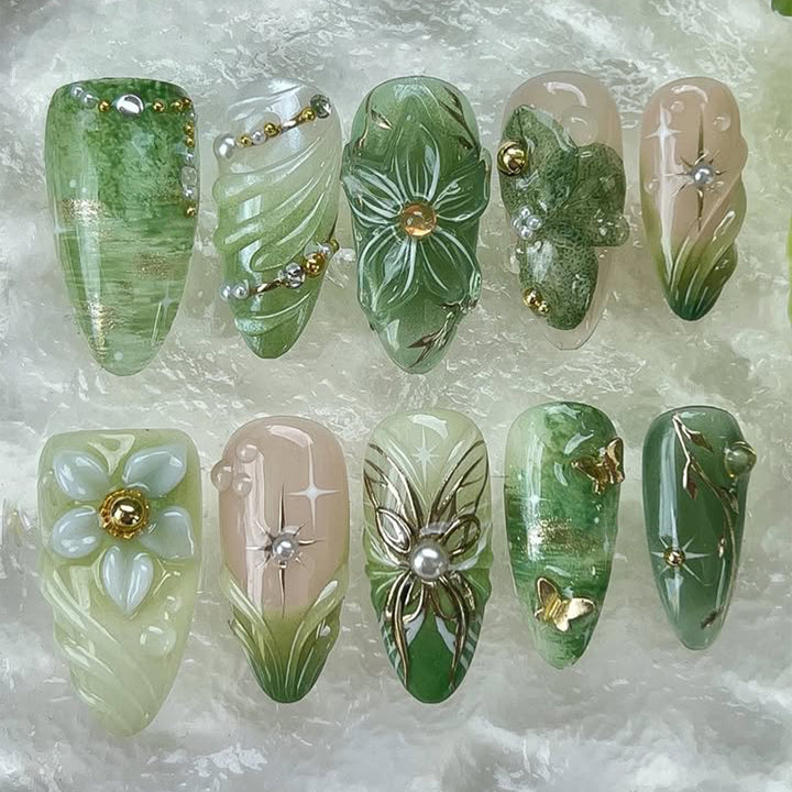 Glamorous Asian Art Nail Collection Stornfield