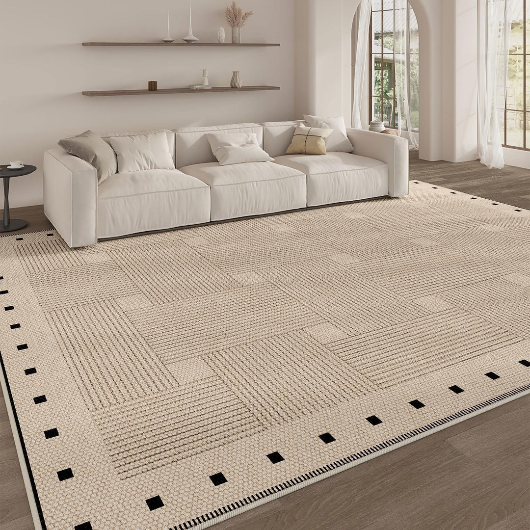 Modern Geometric Patterned Area Rug
