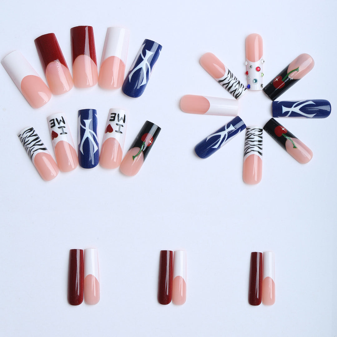 Artificial nails with creative designs Stornfield