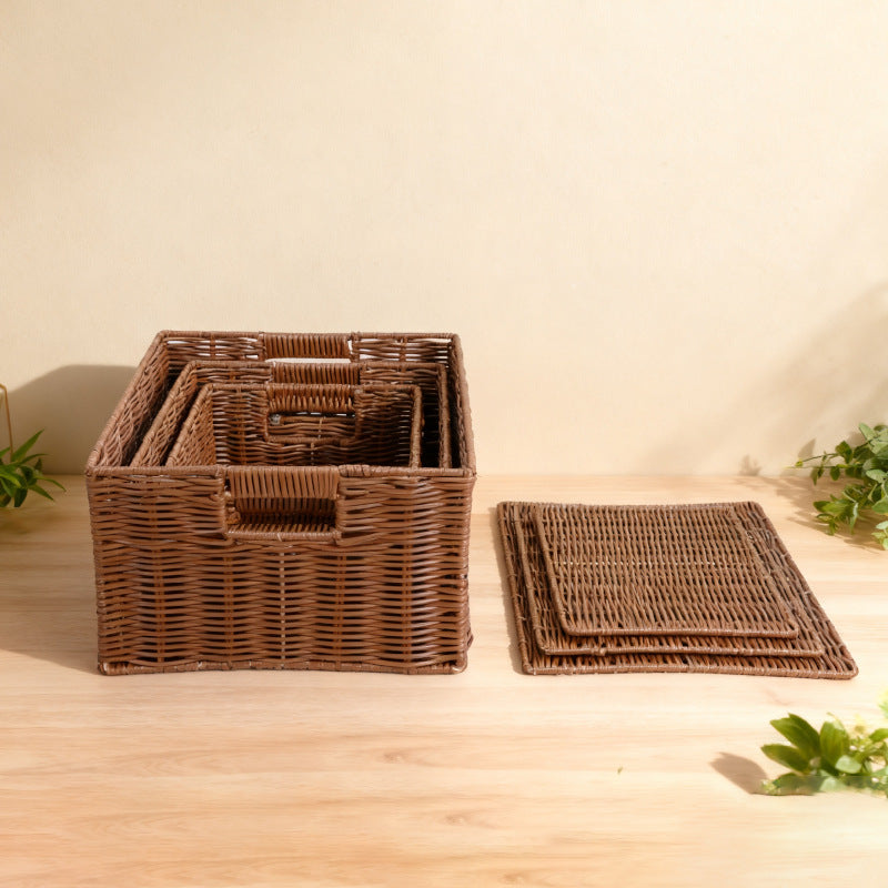 Women's set of decorative storage baskets Stornfield