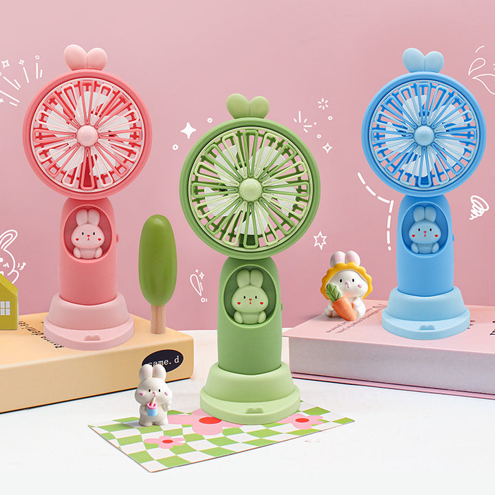 Unisex Portable Hand Fan with Animal Friendly Design Stornfield