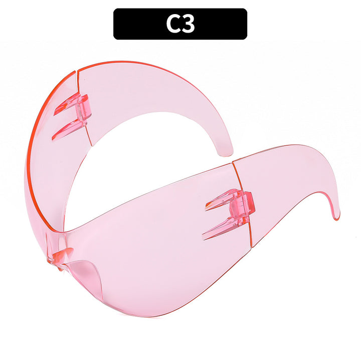Fashion-Forward Shield Sunglasses
