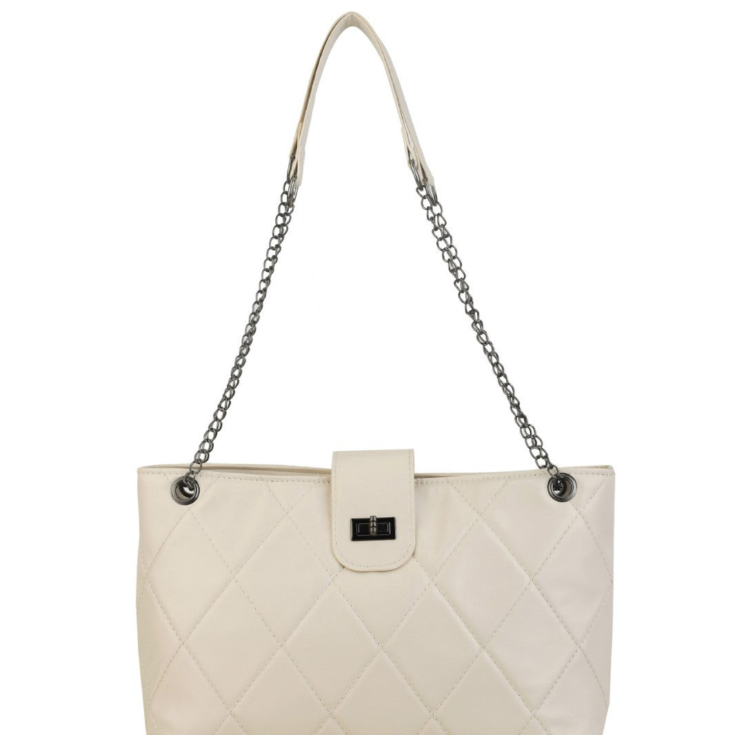 Quilted Elegant Satchel Handbag Stornfield