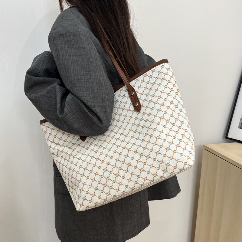 Monogrammed Tote Handbag