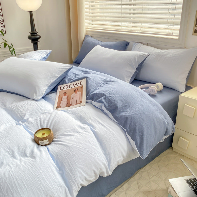 Luxurious Smooth Cotton Duvet Cover Set