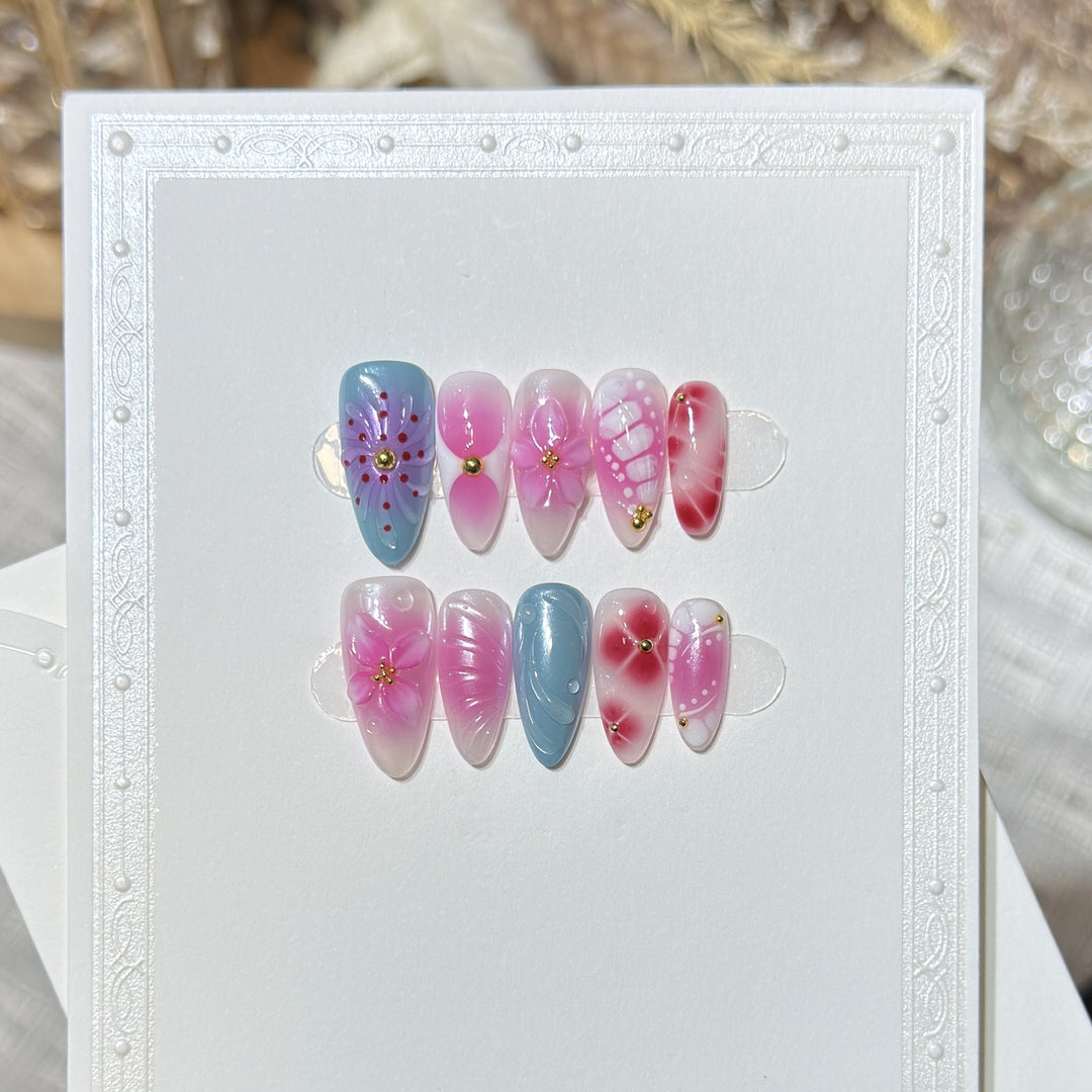 Reusable Press-On Nail Set Stornfield