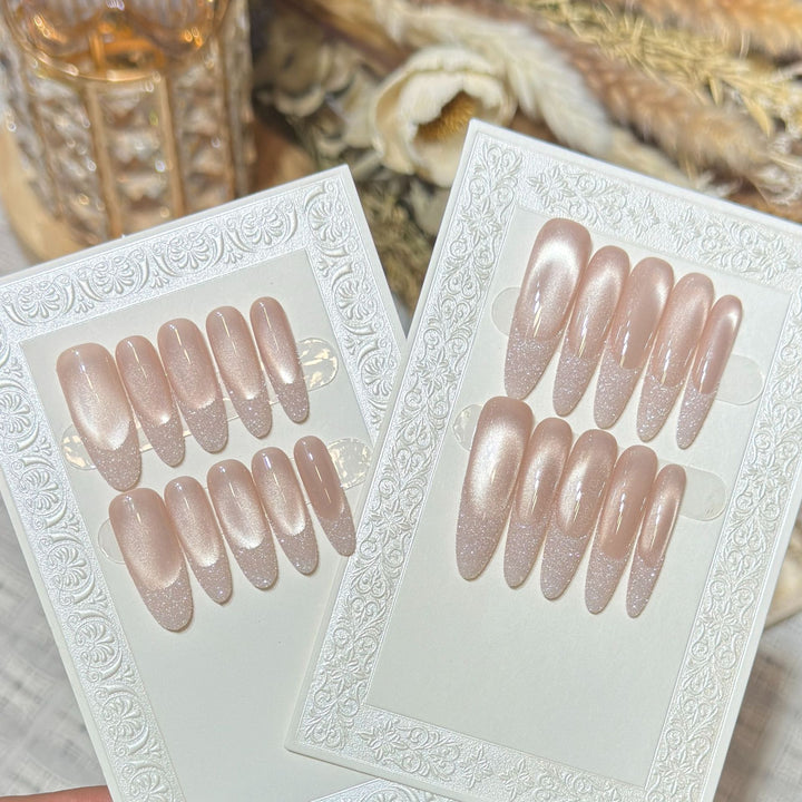 Glossy Press-On Nails Set Stornfield