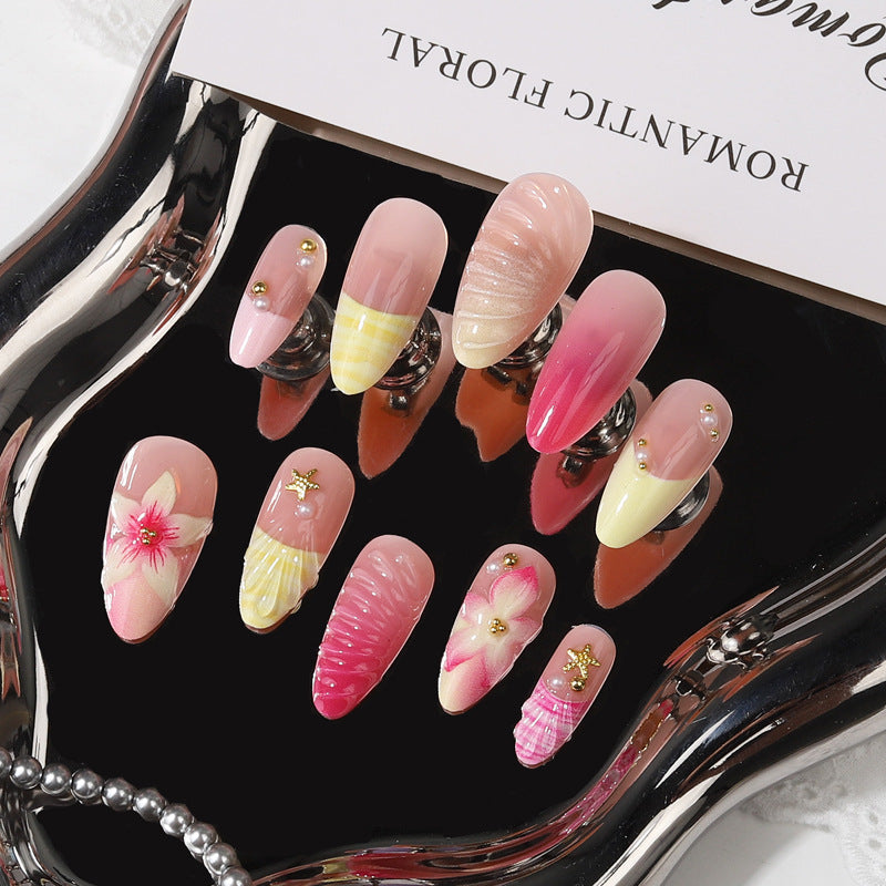 Flower-Inspired Press-On Nail Collection Stornfield