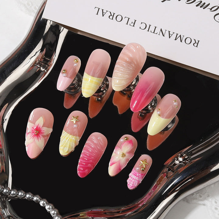 Flower-Inspired Press-On Nail Collection Stornfield
