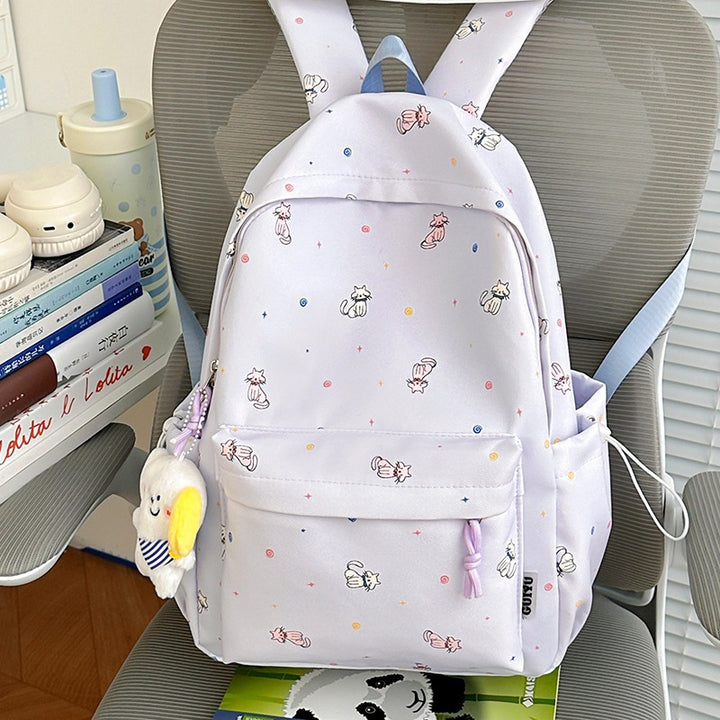 Playful Character-Themed School Backpack Stornfield