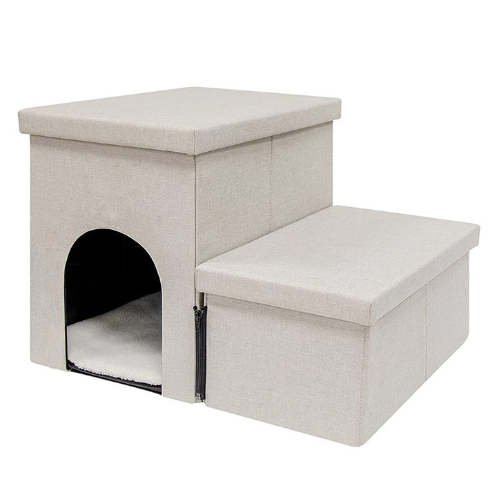 Multi-Level Pet Step Stool with Hideaway Stornfield