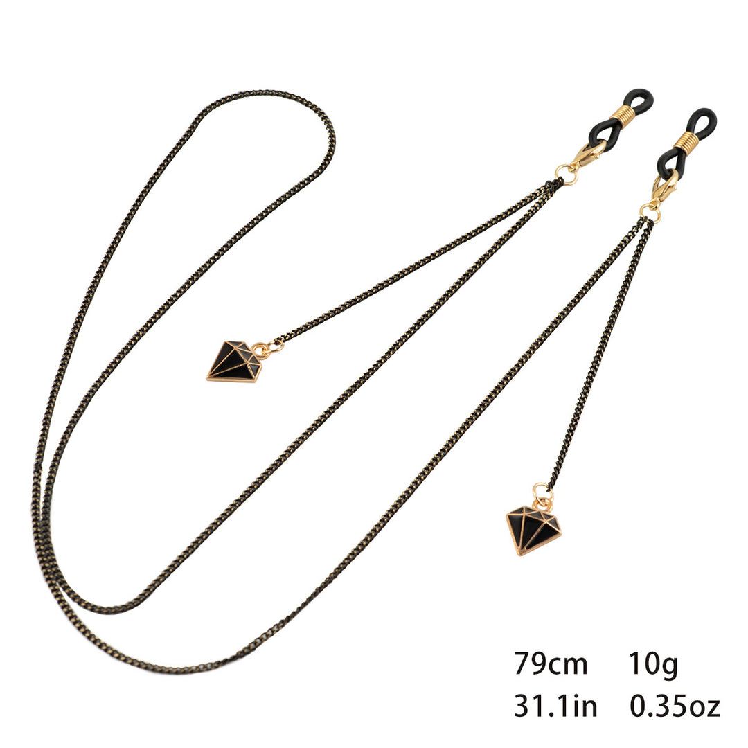 Geometric Pendant Eyewear Chain Stornfield