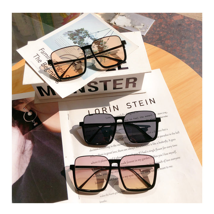 Oversized Geometric Frame Sunglasses Stornfield