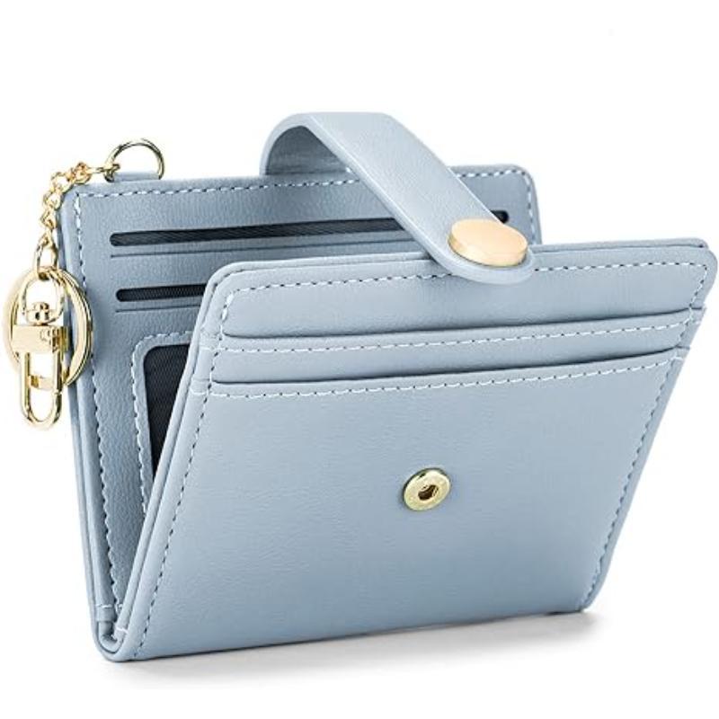 Compact card holder with keychain Stornfield