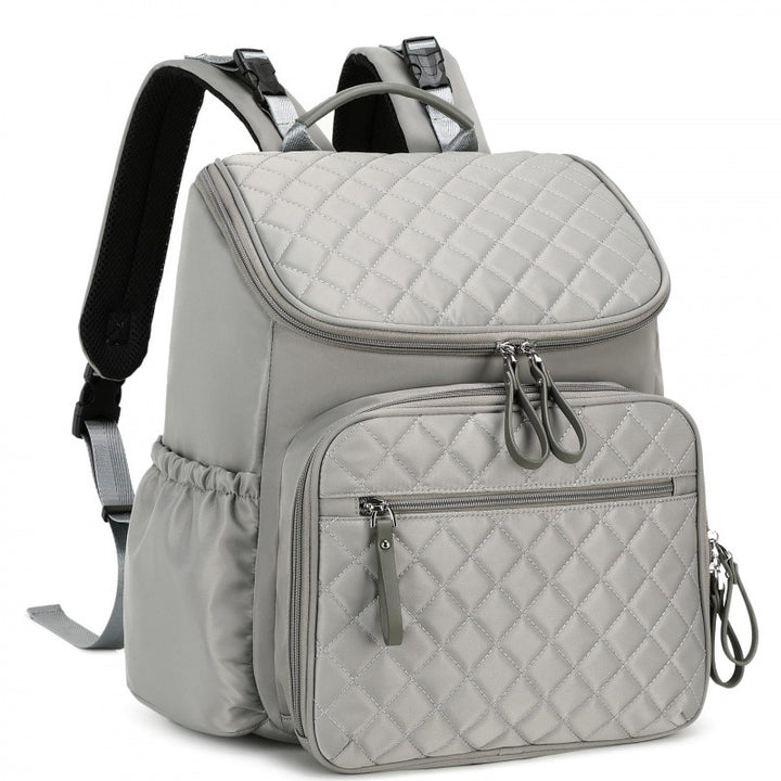 Quilted Multi-Pocket Backpack Stornfield