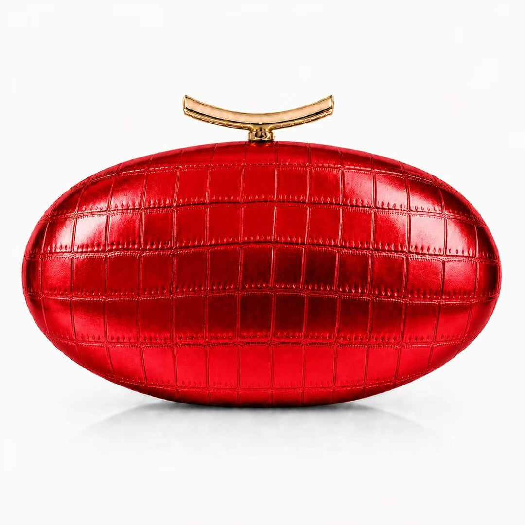 Elegant Crocodile Pattern Clutch