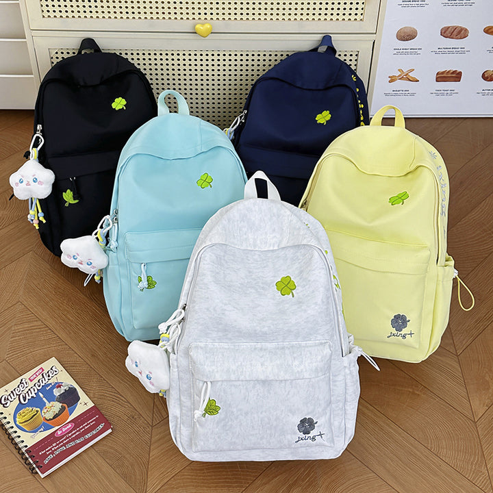 Casual Multi-Pocket Backpack with Fun Accents Stornfield