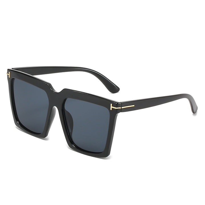 Women oversized square sunglasses with luxurious accents Stornfield