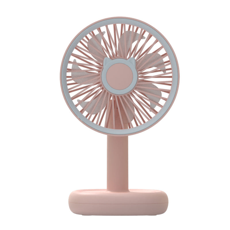 Women's Portable Handheld Fan with Cat Ears Design Stornfield