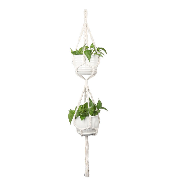 Plant-hanging macrame shelf Stornfield