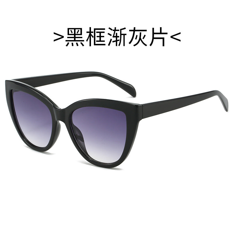Women's Cat-Eye Sunglasses with Transparent Frame and UV Protection Stornfield