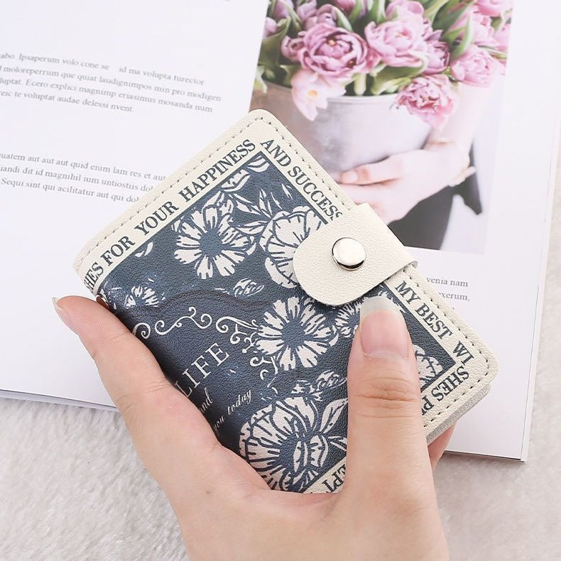 Stylish Floral Print Wallet Stornfield