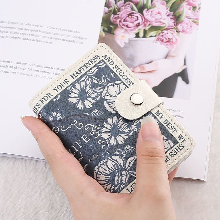 Stylish Floral Print Wallet Stornfield