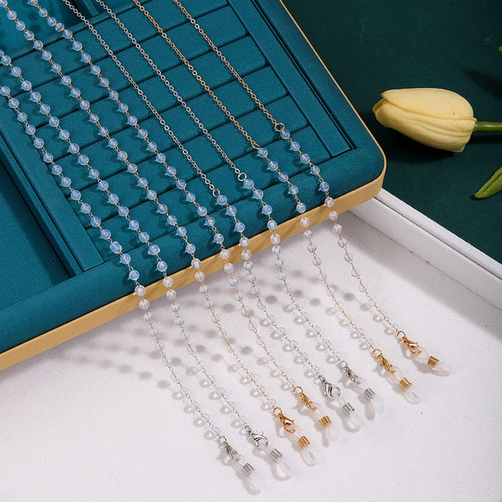 Elegant Beaded Eyewear Retainer Chain Stornfield