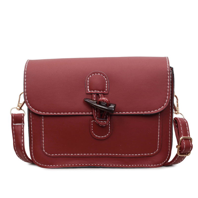 WoStructured Leather Crossbody Bag Stornfield