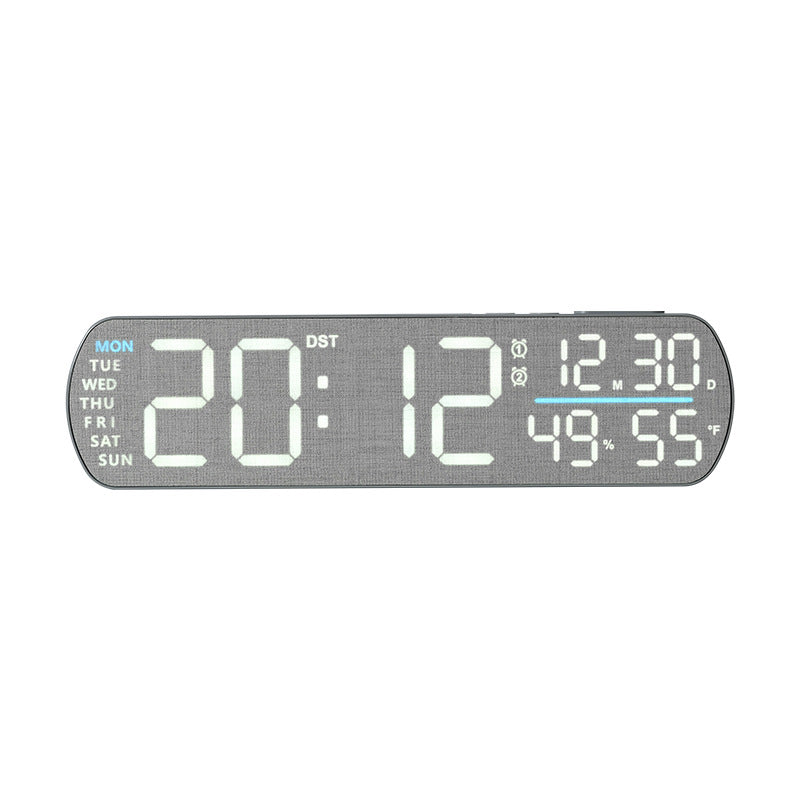 Digital alarm clock with temperature sensor and week display Stornfield