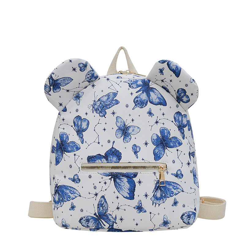Cute Butterfly Print Mini Backpack Stornfield