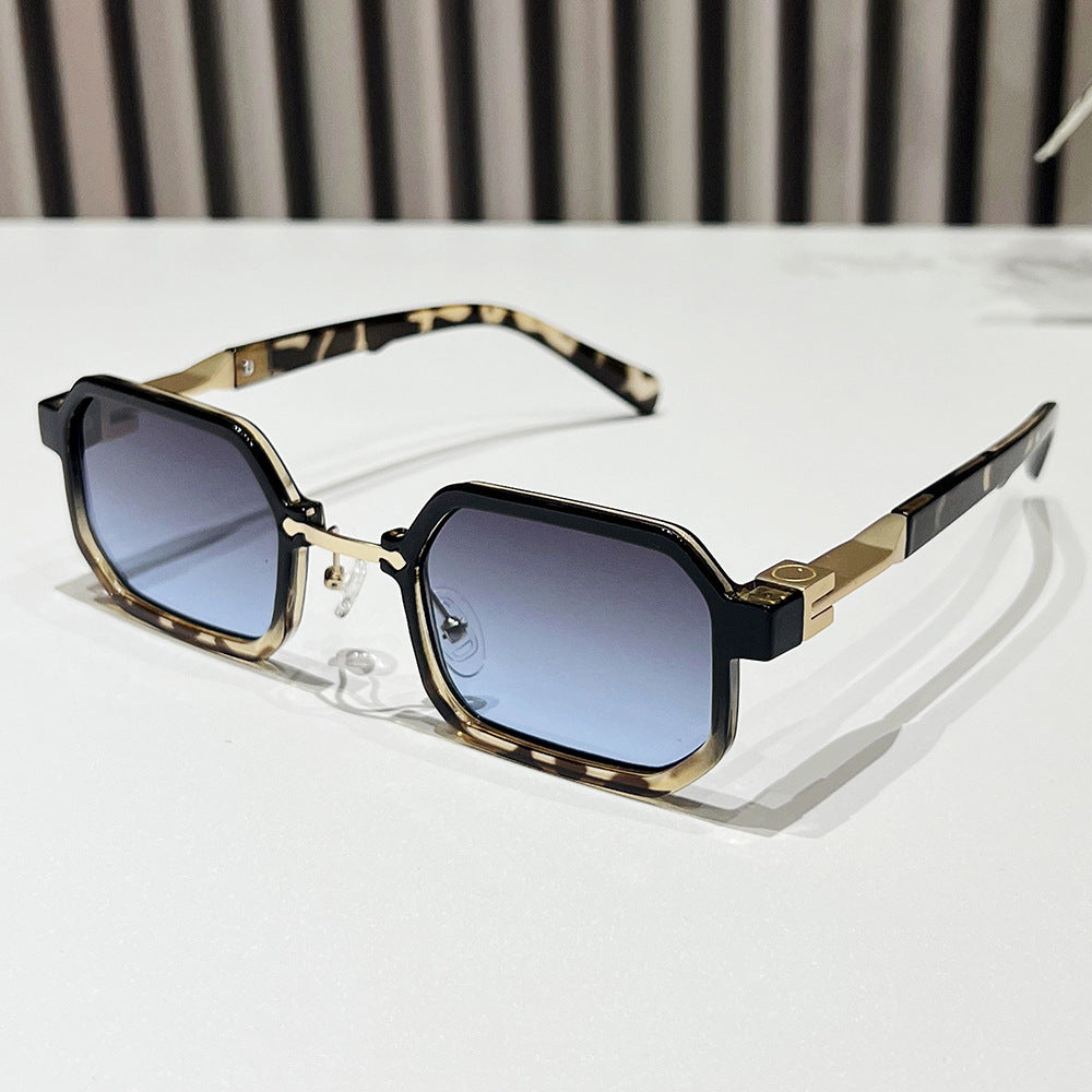 Modern Geometric Rectangle Sunglasses Stornfield