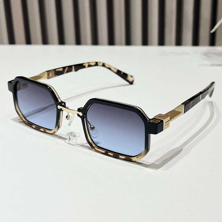Modern Geometric Rectangle Sunglasses Stornfield