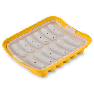 Silicone ice cube mold with integrated cooling design Stornfield