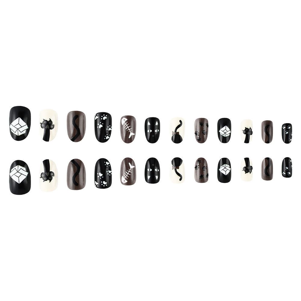 Creative Cat-Themed Nail Art Set Stornfield