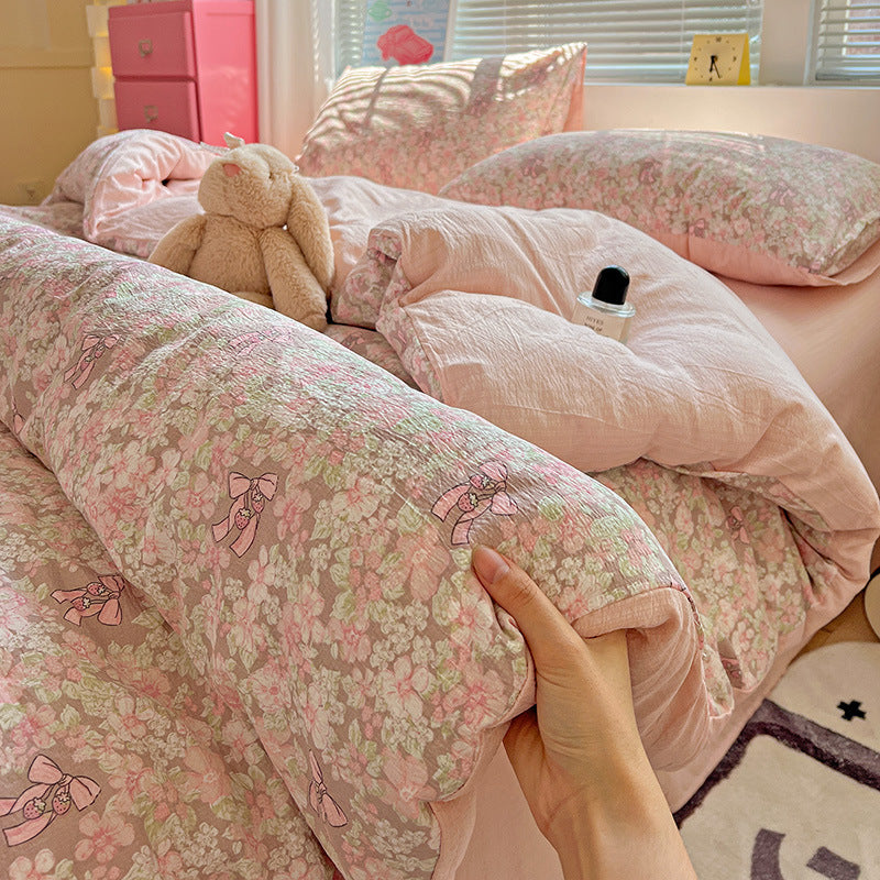 Soft Printed Bedding Set