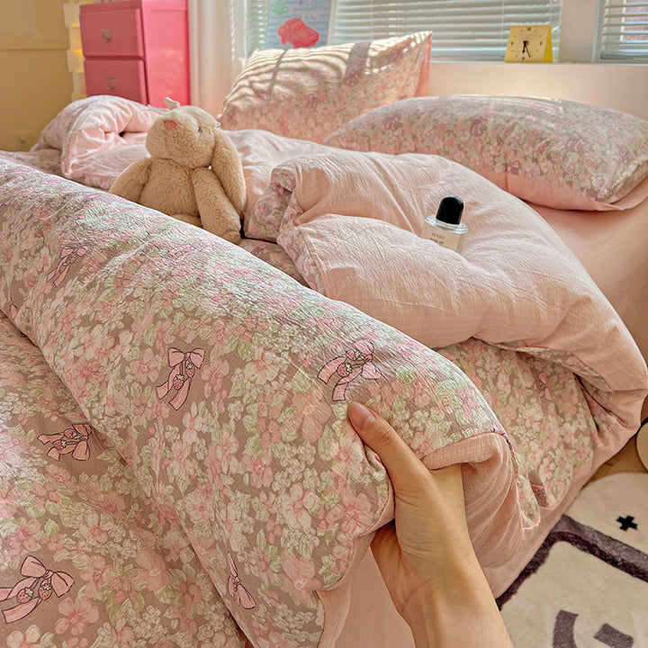 Soft Printed Bedding Set