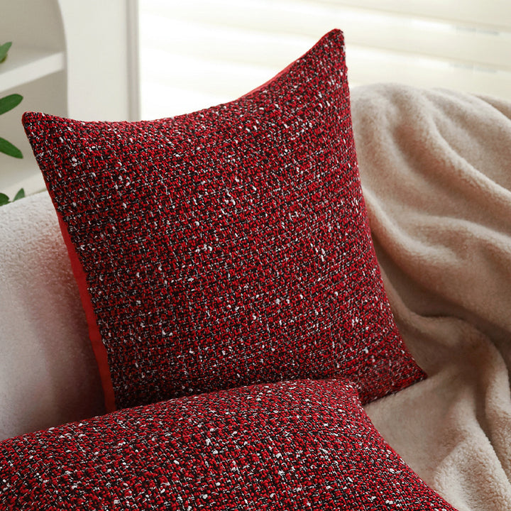 Decorative pillow with textured design