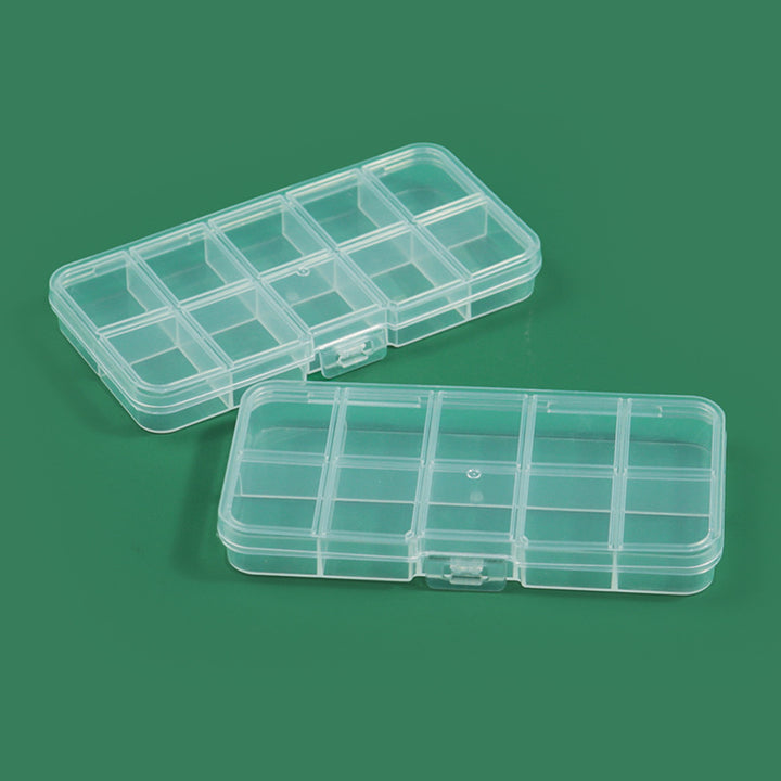 Modular Transparent Multi-Compartment Storage Case Stornfield