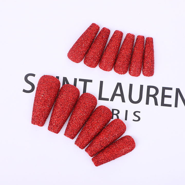 High-quality artificial nails with glitter effects Stornfield