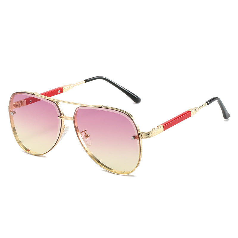 Fashion-Forward Oversized Aviator Sunglasses Stornfield