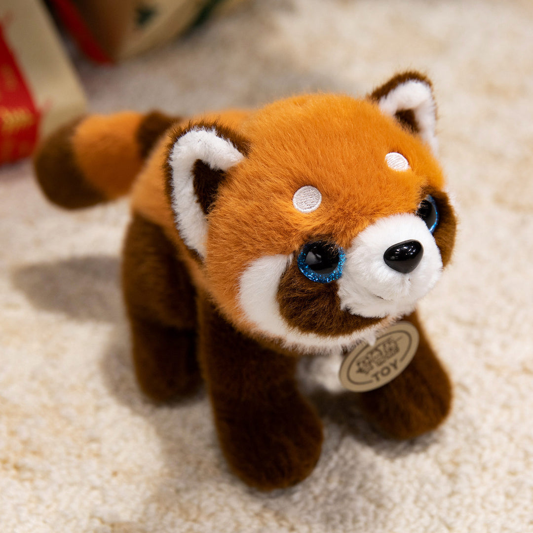 Hooded Panda Plush Collectible with Sparkle Eyes & Ultra-Soft Faux Fur Stornfield