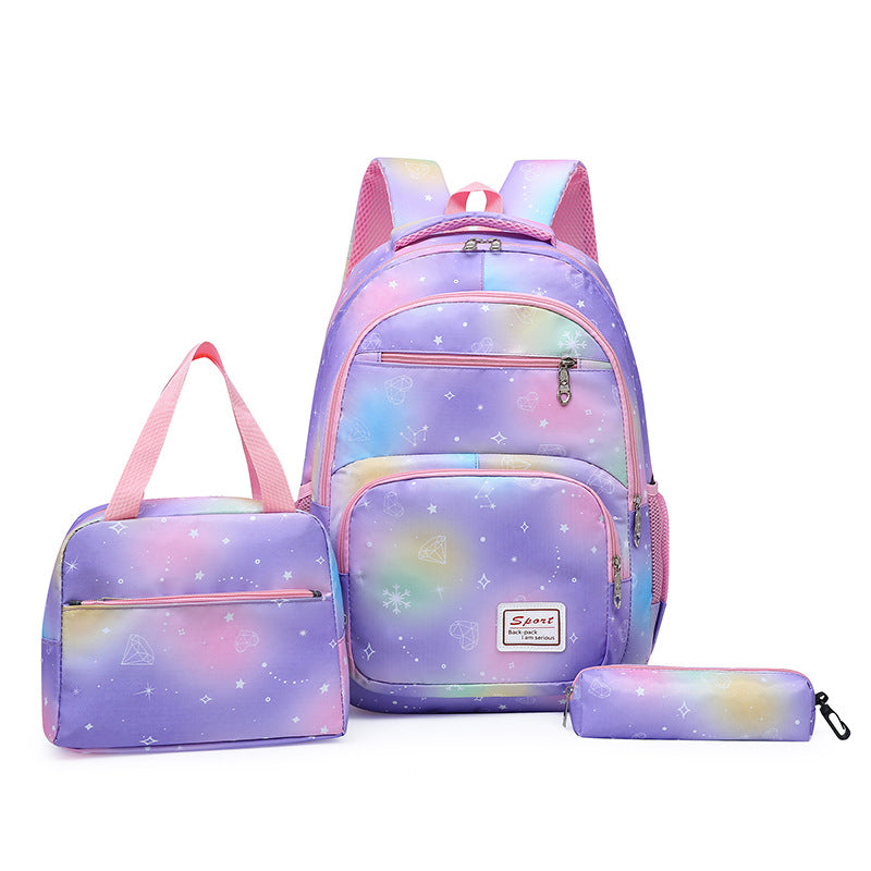 School backpack with breathable back panel and adjustable shoulder straps Stornfield