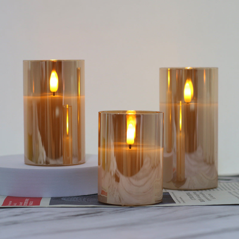 Elegant LED Scented Candles