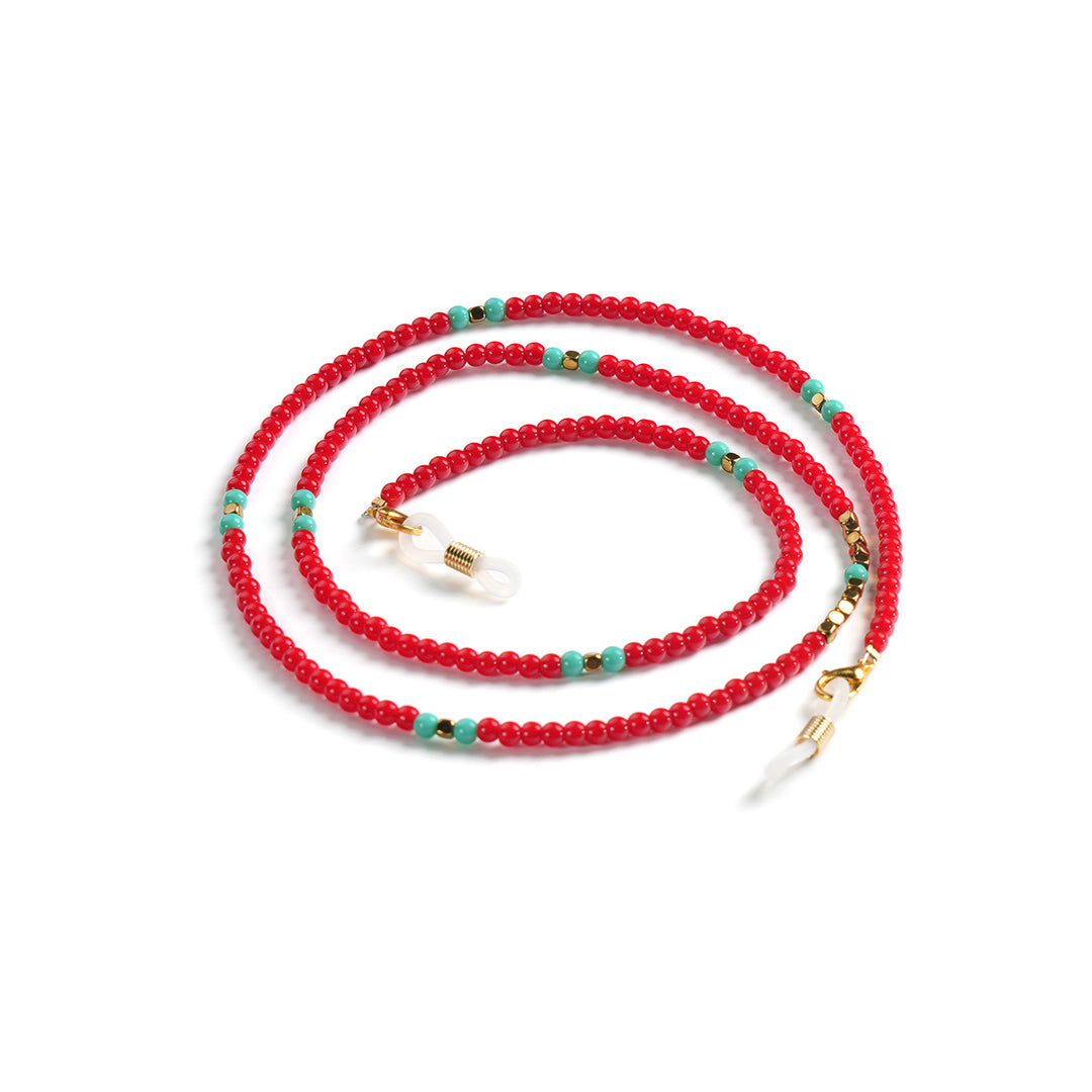 Handcrafted Beaded Eyewear Chain Stornfield