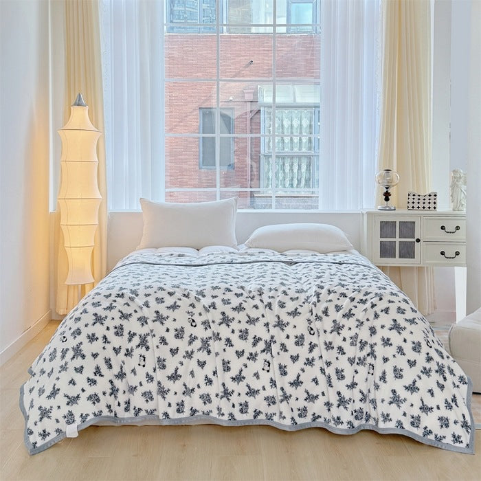 Women Patterned Blanket made of Soft Cotton Stornfield